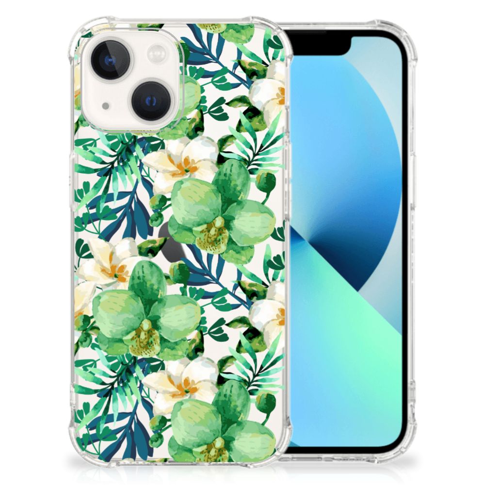iPhone 13 Case Orchidee Groen B2C Telecom