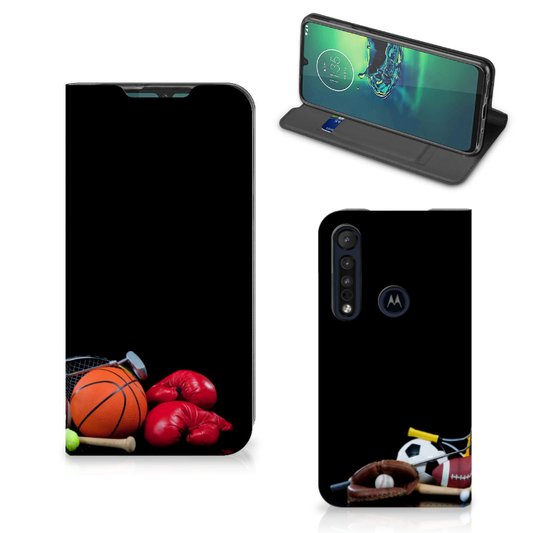 Motorola G8 Plus Hippe Standcase Sports - B2C Telecom