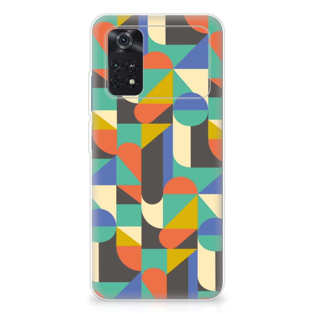 Xiaomi Poco M4 Pro 4G TPU bumper Funky Retro