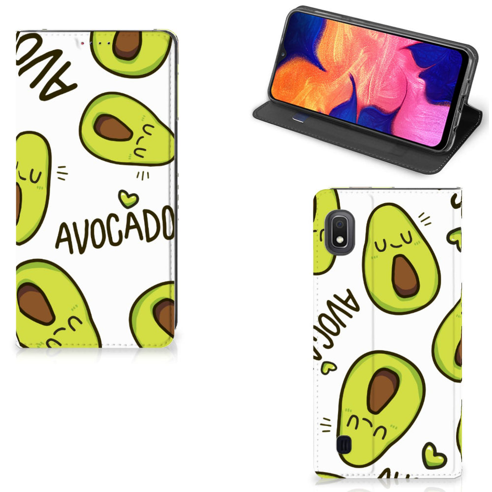 Samsung Galaxy A10 Magnet Case Avocado Singing