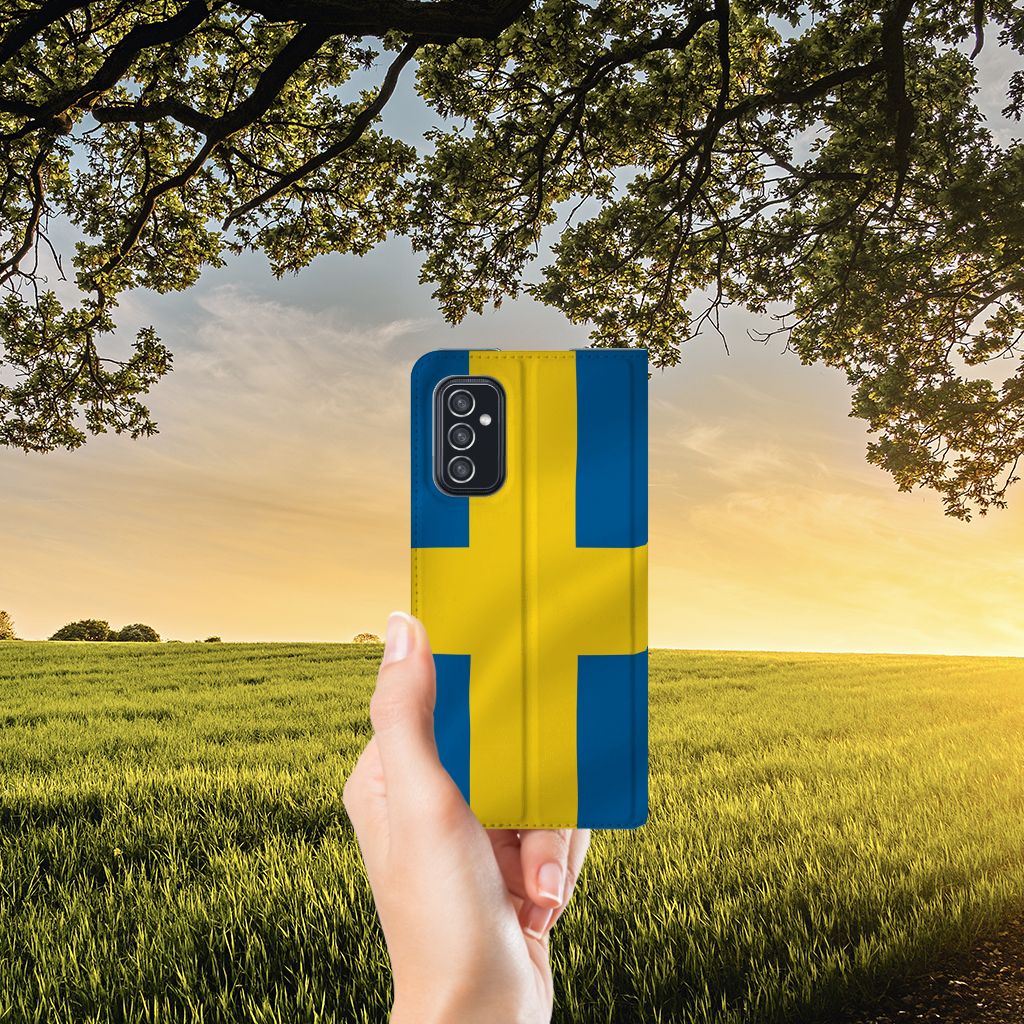 Samsung Galaxy M52 Standcase Zweden - B2C Telecom