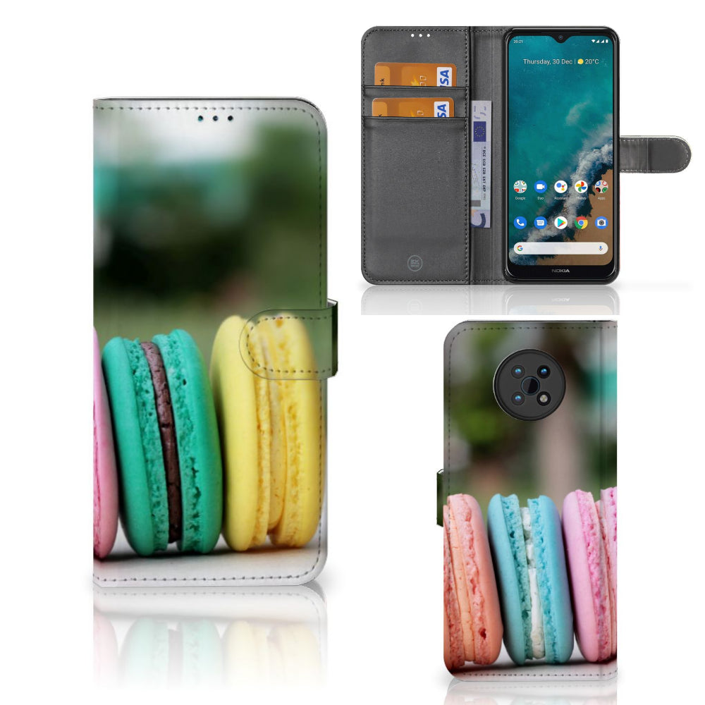 Nokia G50 Book Cover Macarons