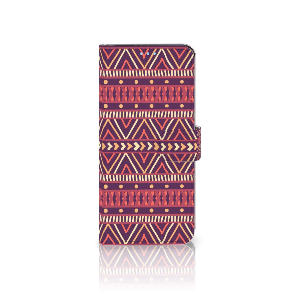 OPPO A74 4G Telefoon Hoesje Aztec Paars