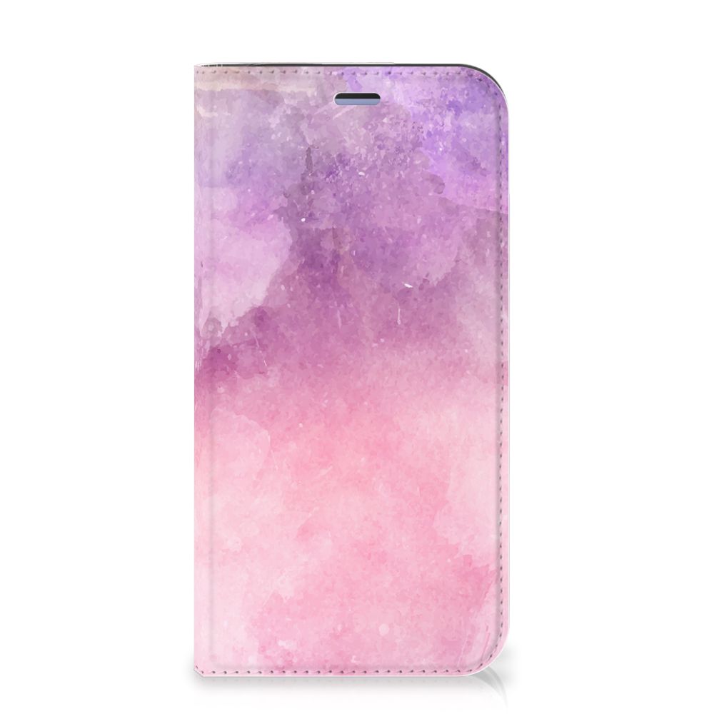 Bookcase iPhone 12 Mini Pink Purple Paint - B2C Telecom
