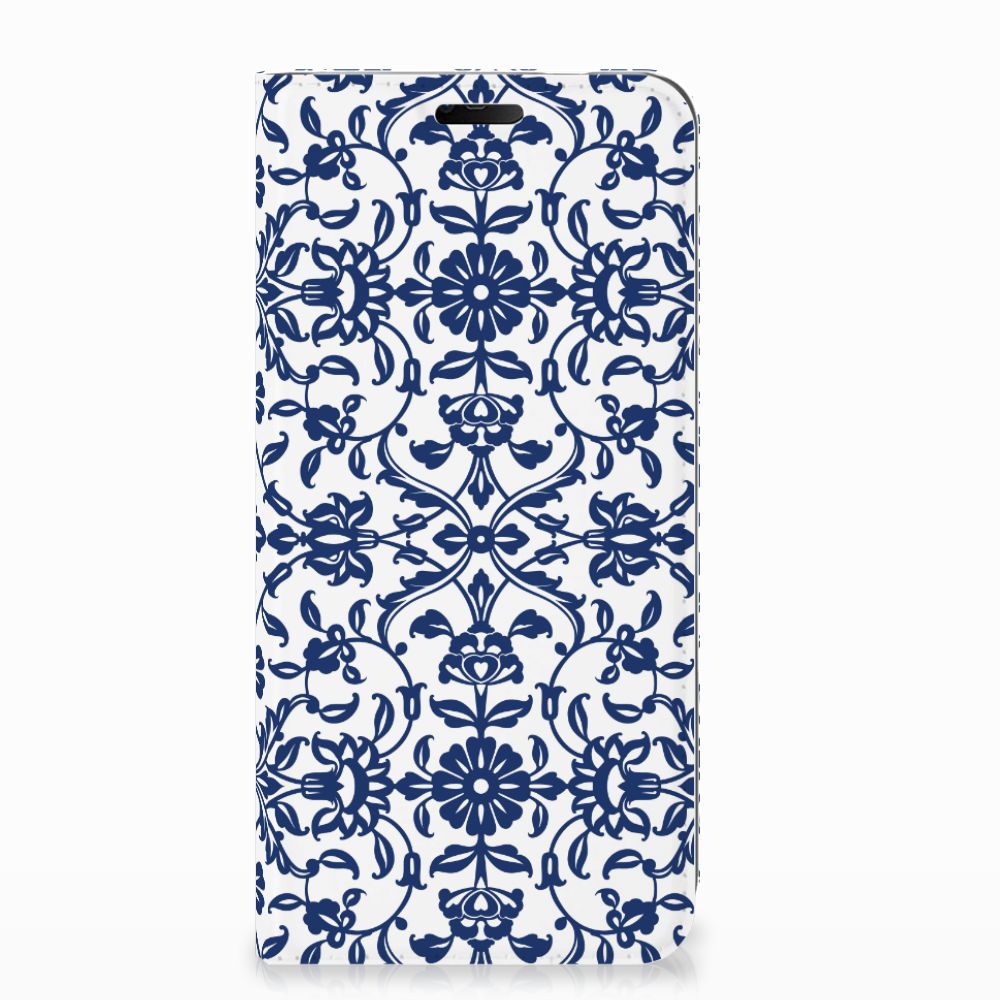 Nokia 7.1 (2018) Smart Cover Flower Blue