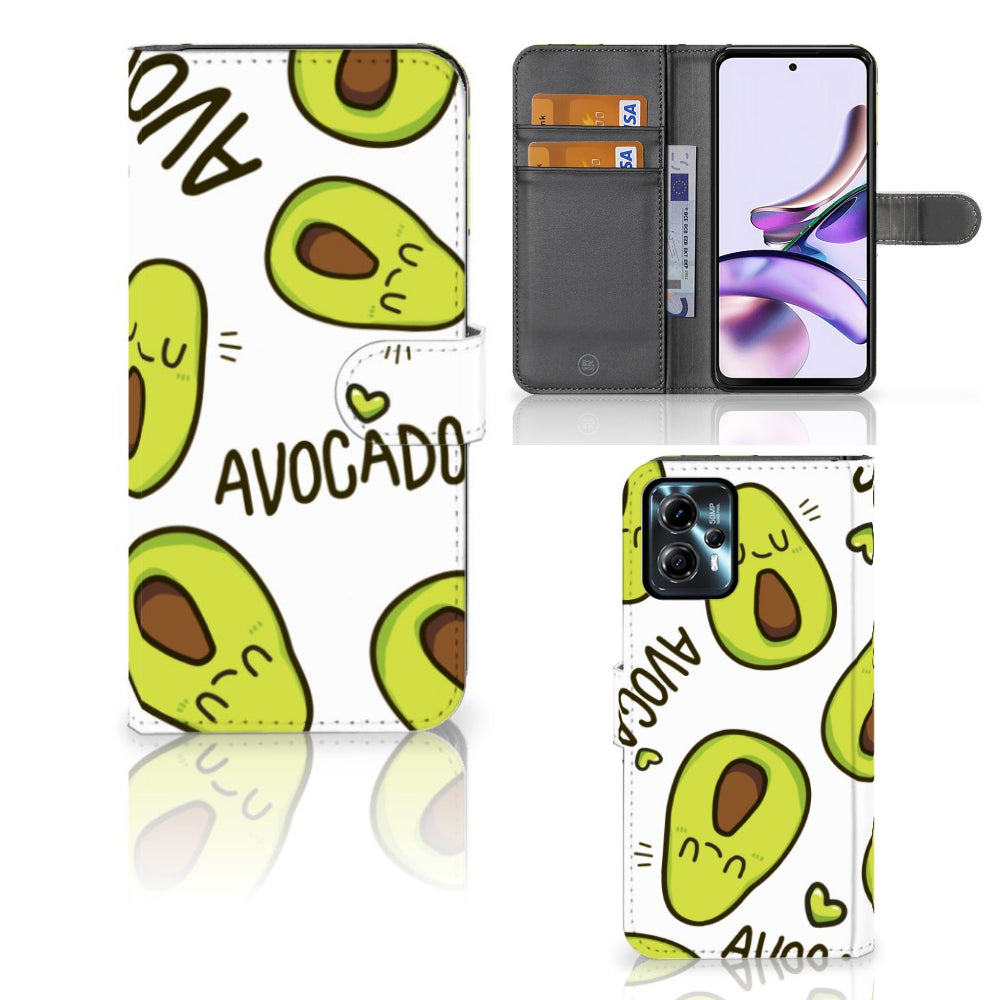 Motorola Moto G13 | G23 Leuk Hoesje Avocado Singing