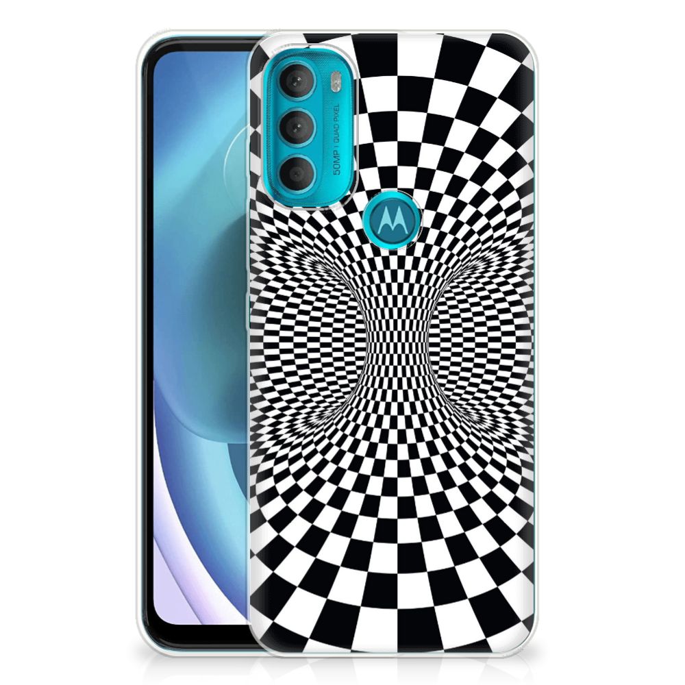 Motorola Moto G71 5G TPU Hoesje Illusie