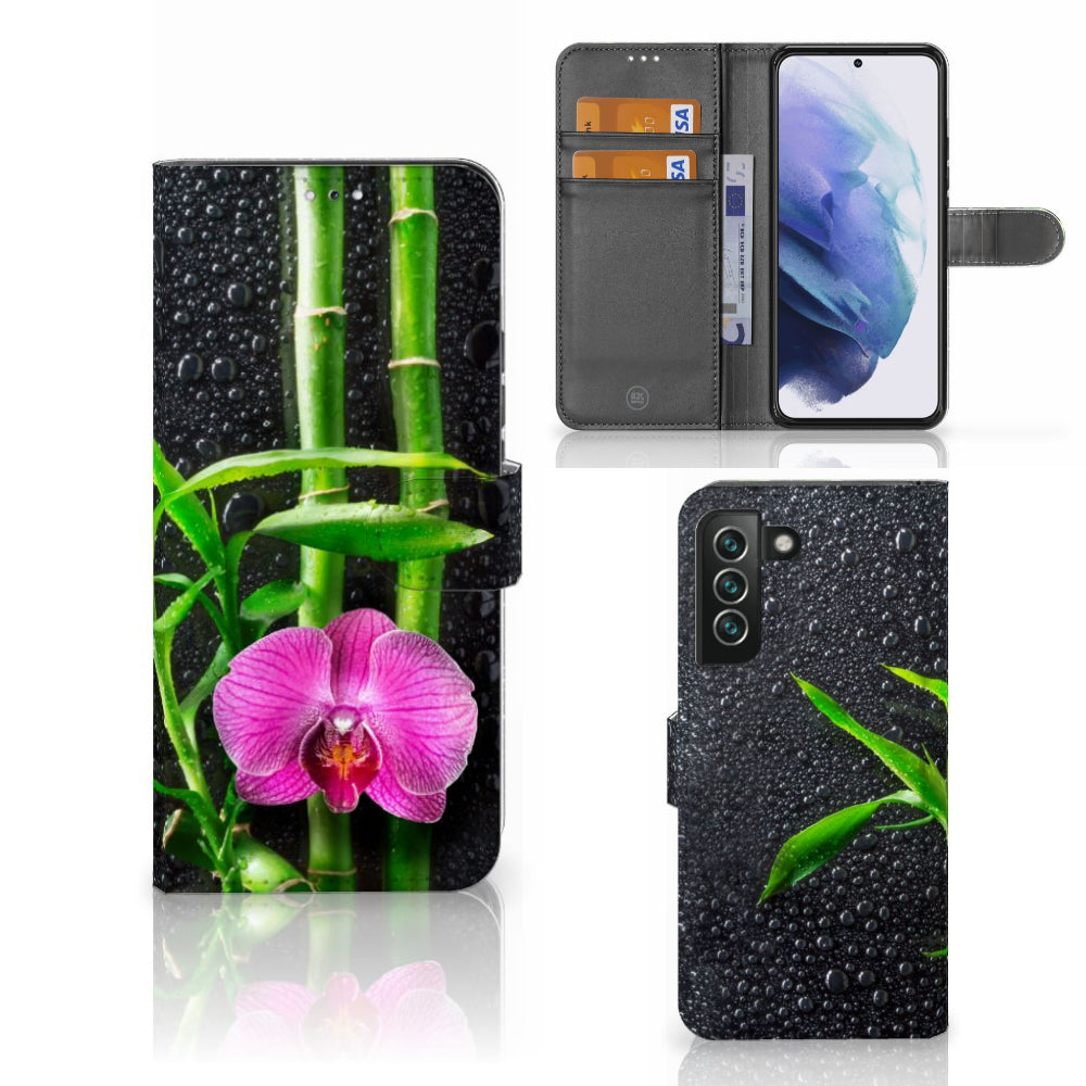 Samsung Galaxy S22 Plus Hoesje Orchidee