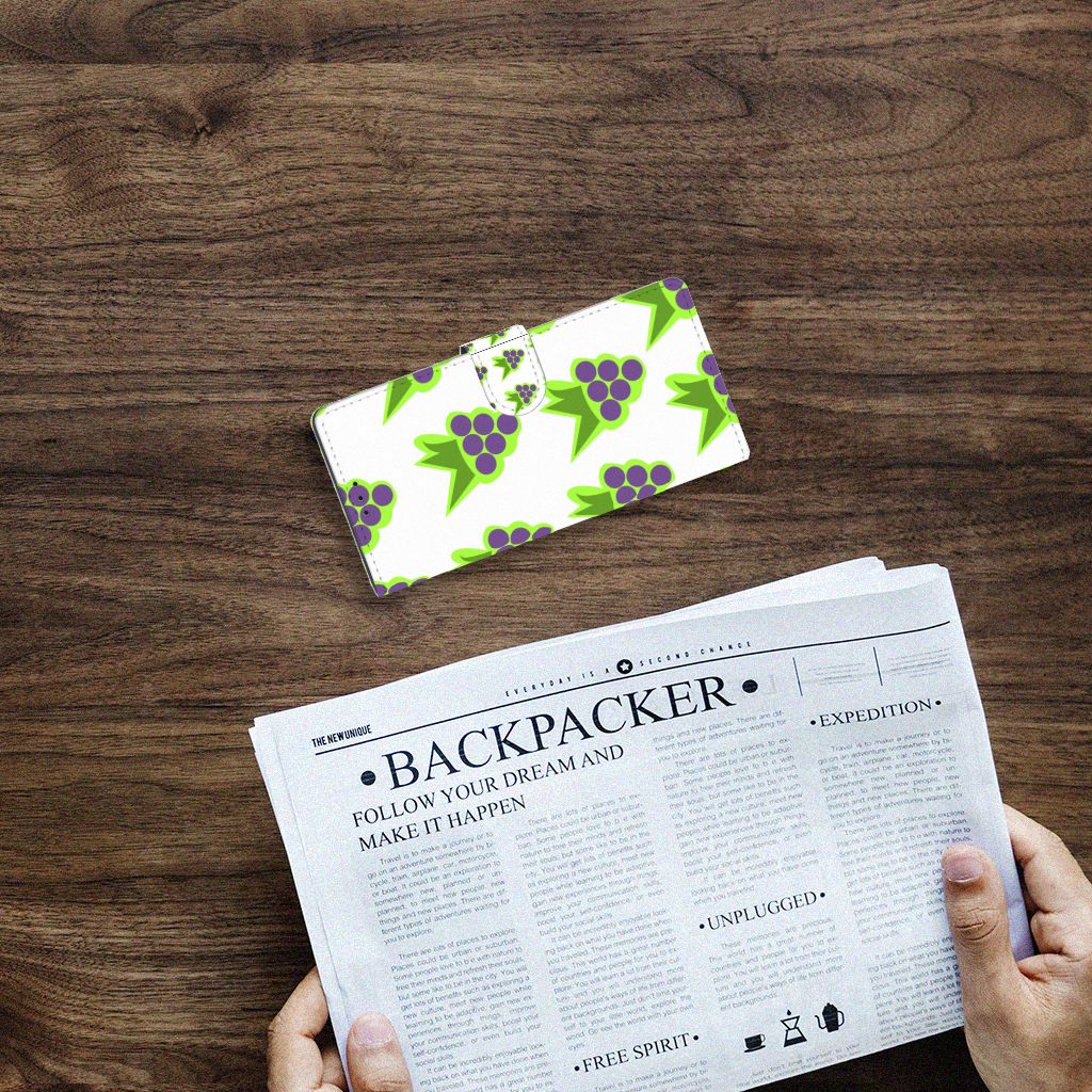 Samsung Galaxy A02s | M02s Book Cover Druiven