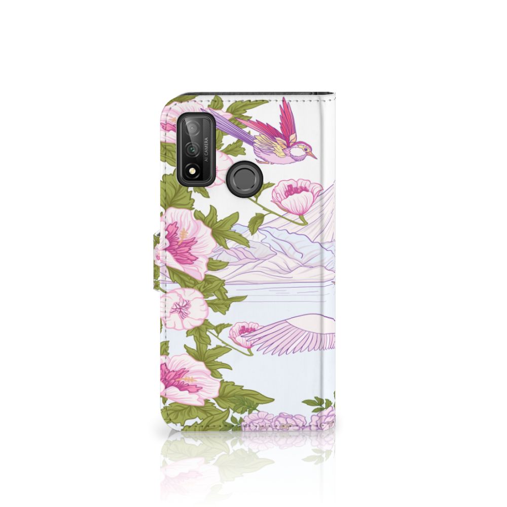 Huawei P Smart 2020 Telefoonhoesje met Pasjes Bird Standing