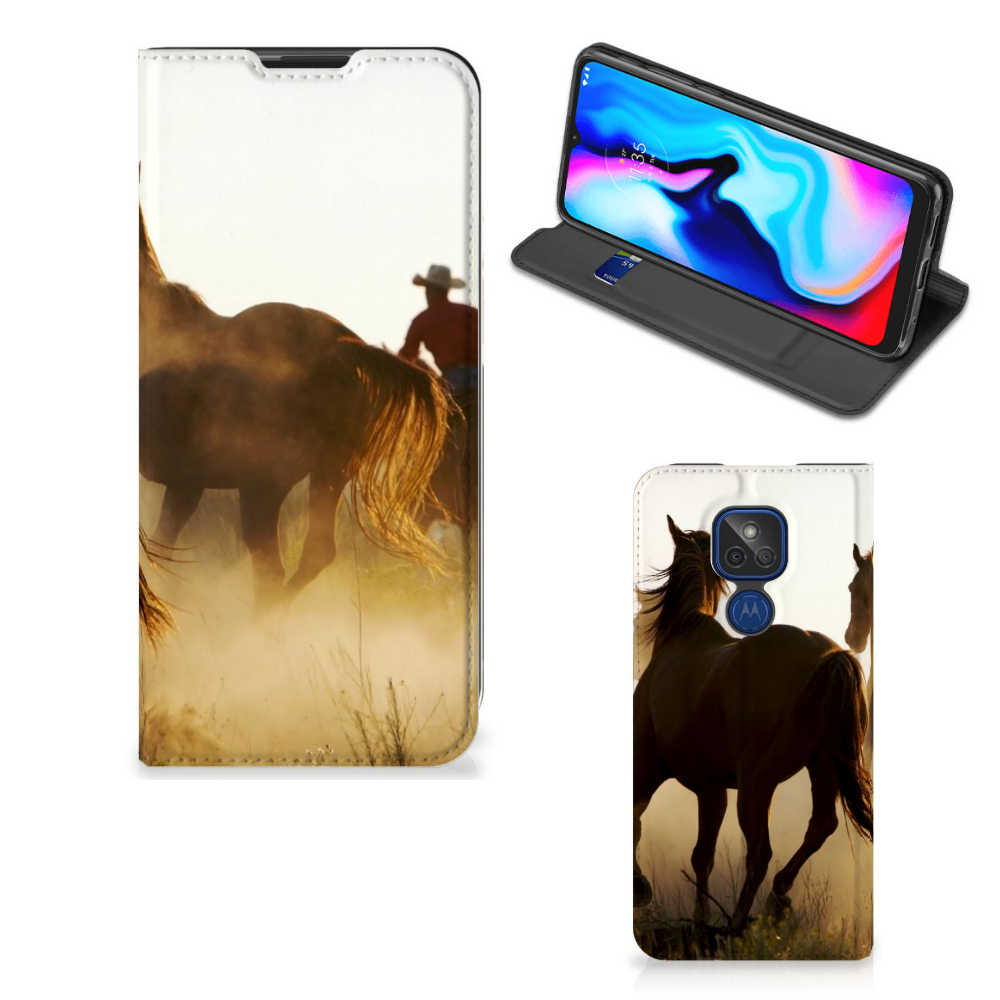 Motorola Moto G9 Play Hoesje maken Design Cowboy - B2C Telecom