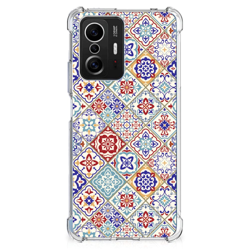 Xiaomi 11T | 11T Pro Anti-Shock Hoesje Tiles Color