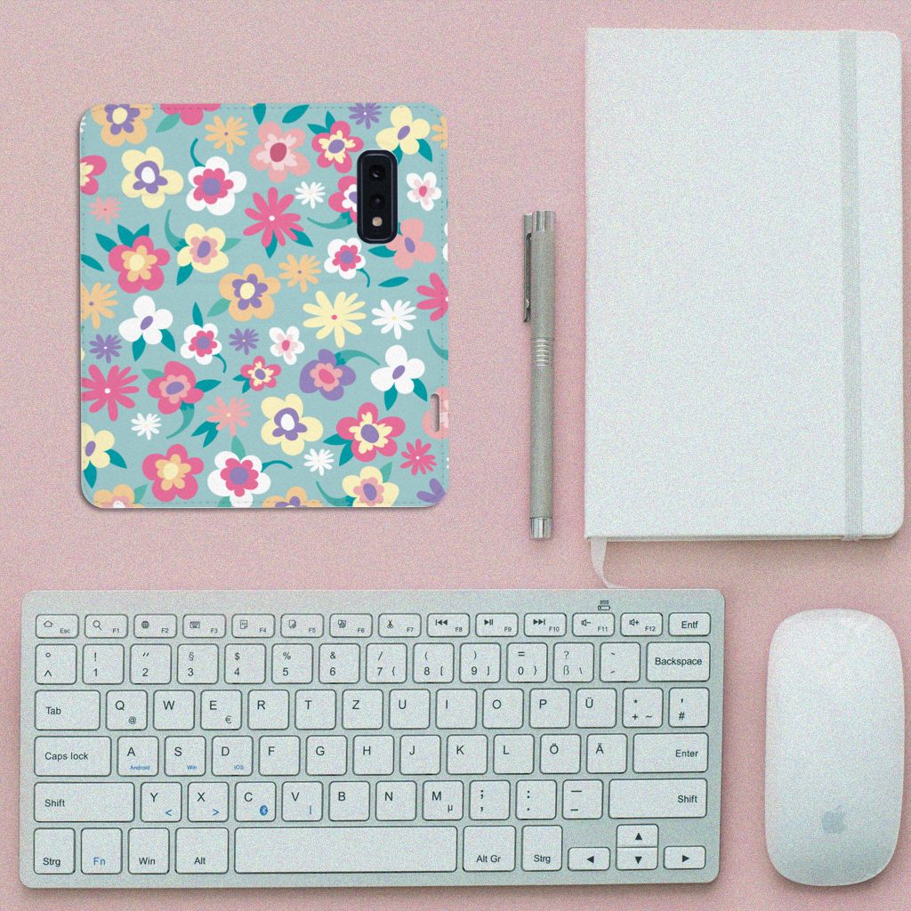Samsung Galaxy S10e Smart Cover Flower Power