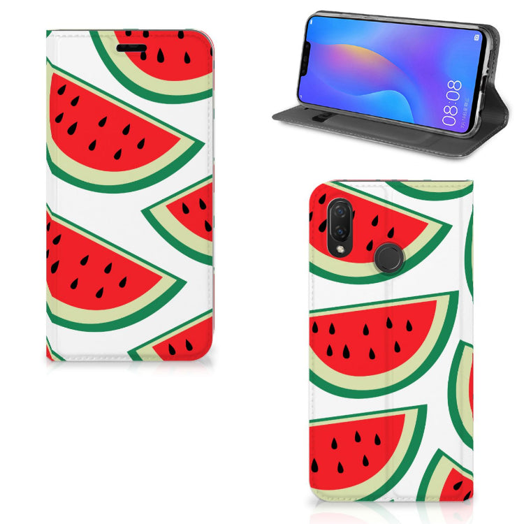 Huawei P Smart Plus Flip Style Cover Watermelons