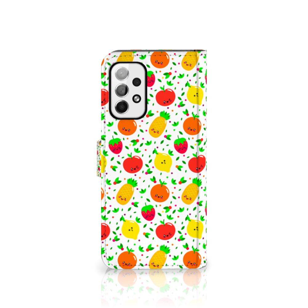 Samsung Galaxy A73 5G Book Cover Fruits