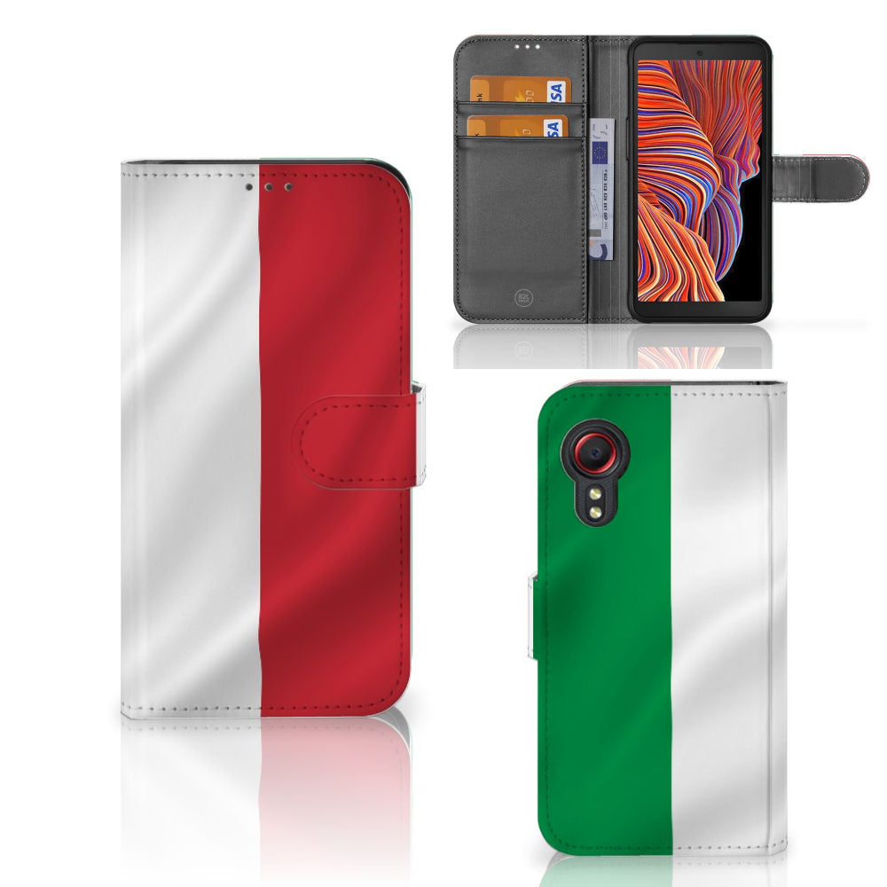 Samsung Galaxy Xcover 5 Bookstyle Case Italië