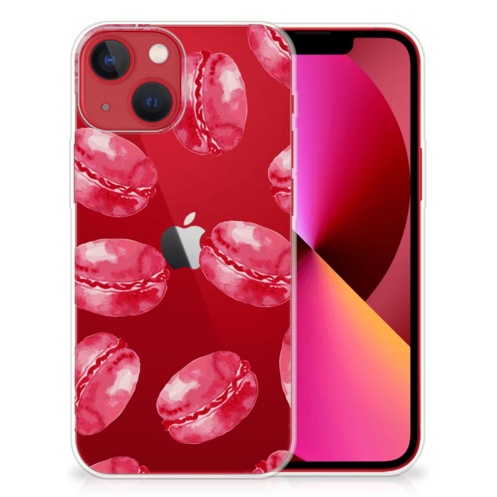 Apple iPhone 13 Siliconen Case Pink Macarons B2C Telecom