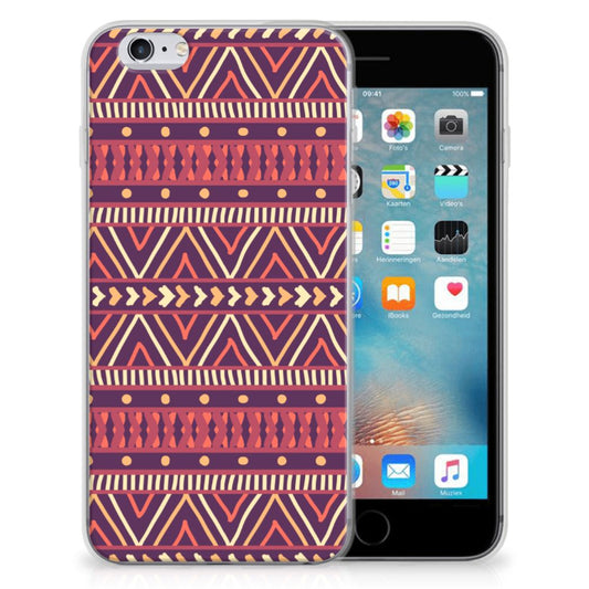 Apple iPhone 6 | 6s TPU bumper Aztec Paars