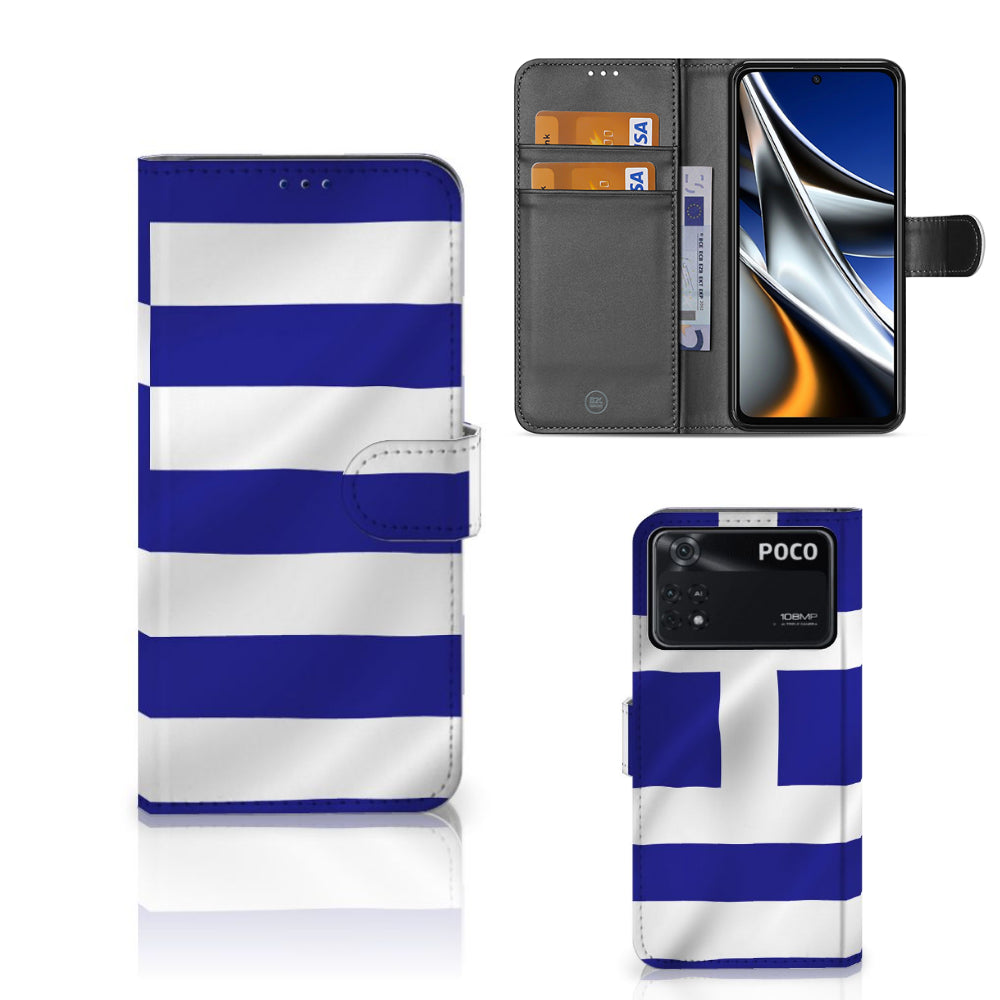 Xiaomi Poco X4 Pro 5G Bookstyle Case Griekenland
