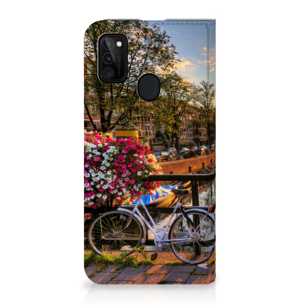 Samsung Galaxy M30s | M21 Book Cover Amsterdamse Grachten - B2C Telecom