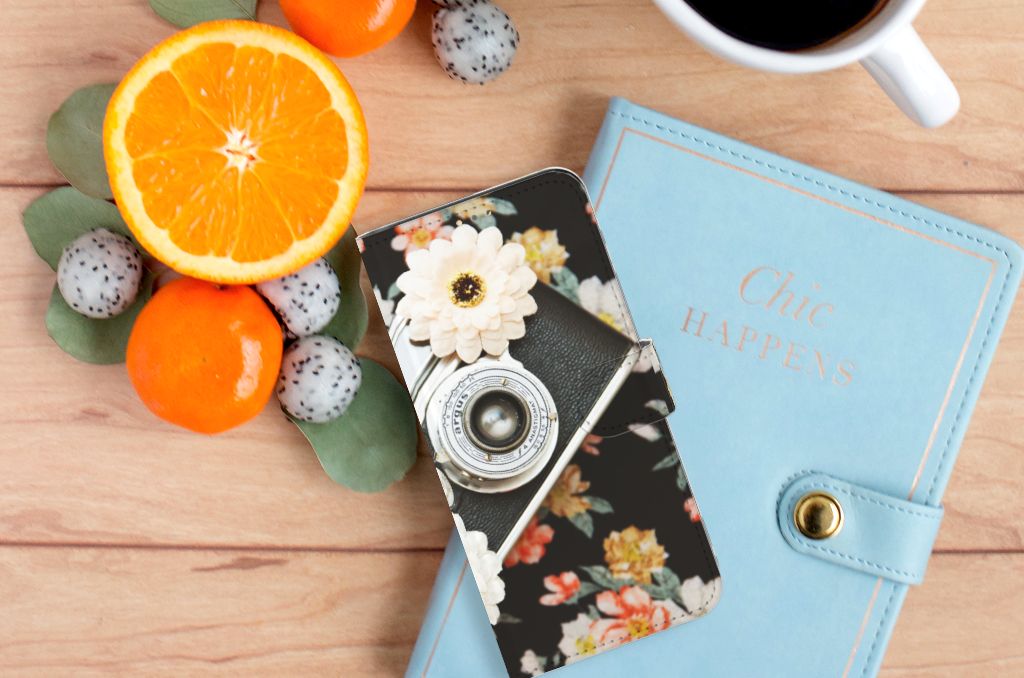OPPO A15 Telefoonhoesje met foto Vintage Camera