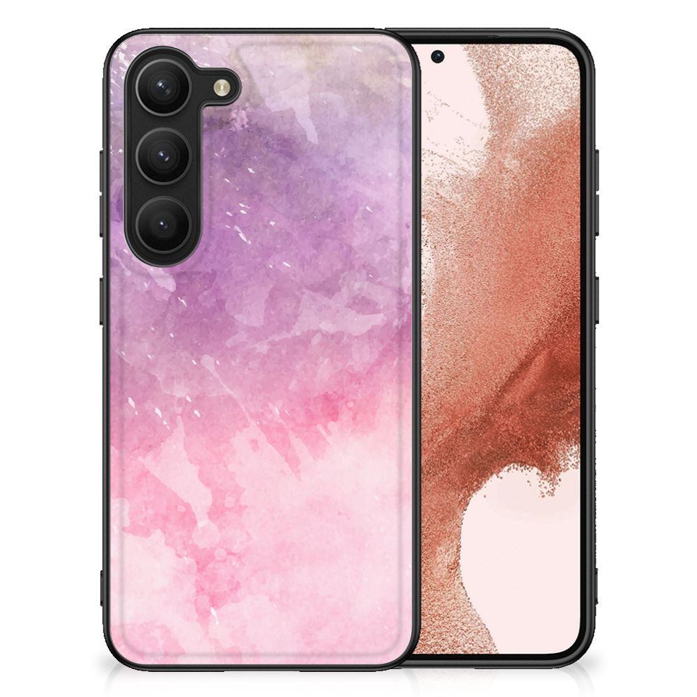 Kleurrijke Telefoonhoesje Samsung Galaxy S23 Pink Purple Paint B2C Telecom
