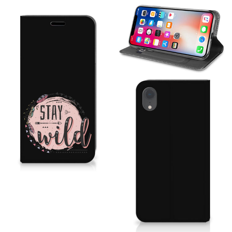 Apple iPhone Xr Magnet Case Boho Stay Wild