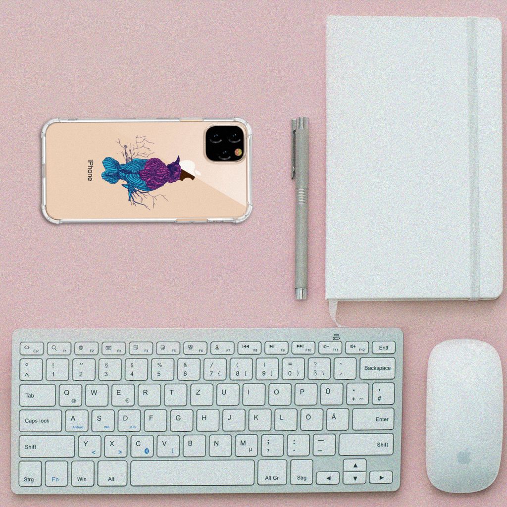 Apple iPhone 11 Pro Max Stevig Bumper Hoesje Merel