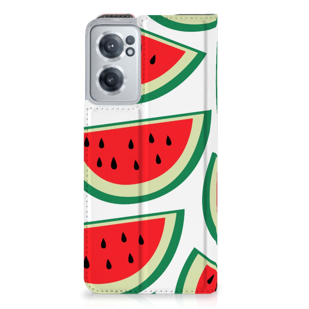 OnePlus Nord CE 2 5G Flip Style Cover Watermelons - B2C Telecom