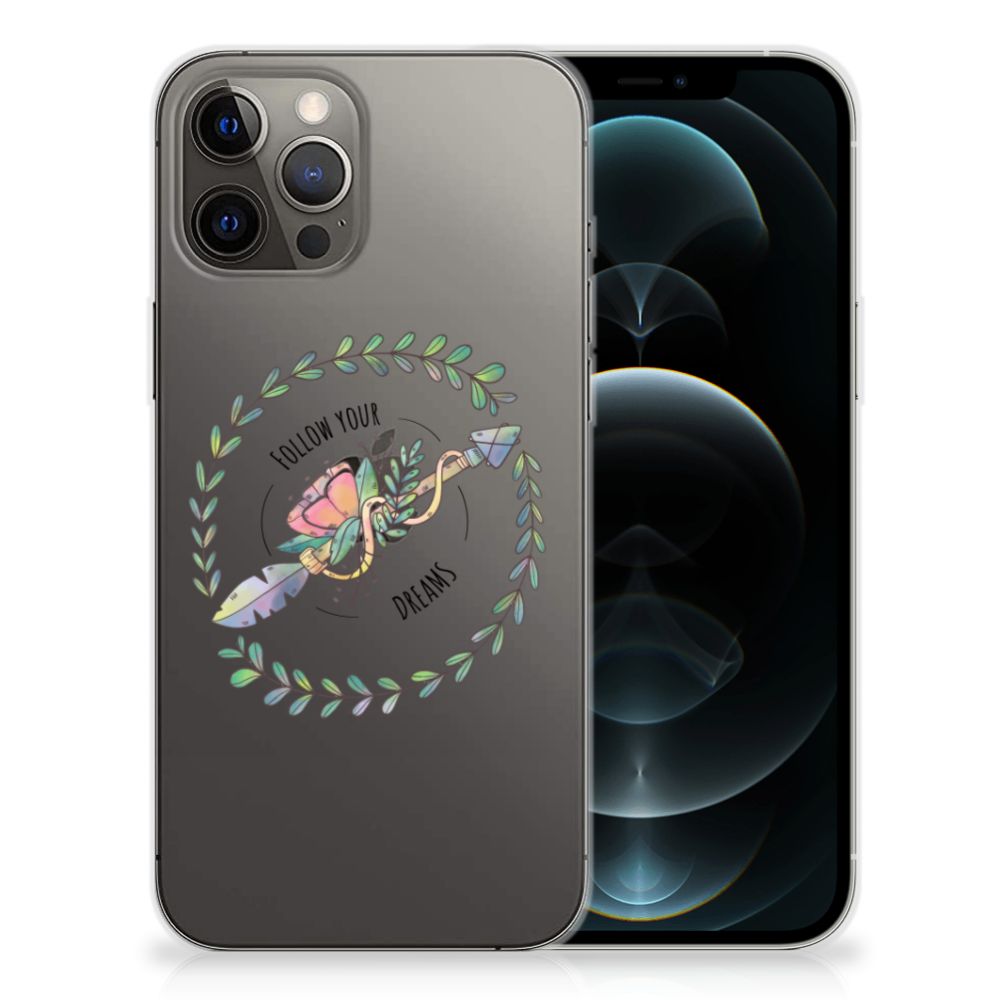 iPhone 12 Pro Max Telefoonhoesje met Naam Boho Dreams B2C Telecom