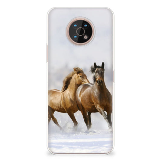 Nokia G50 TPU Hoesje Paarden