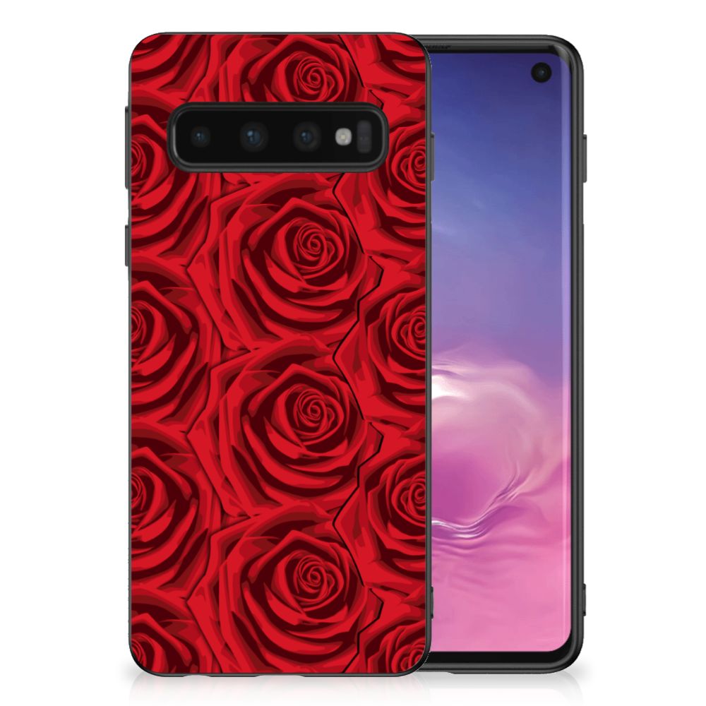 Samsung Galaxy S10 Skin Case Red Roses B2C Telecom