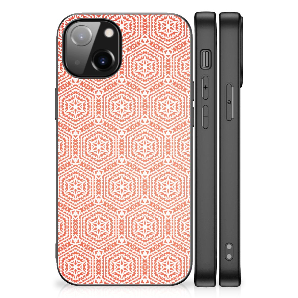 Apple iPhone 13 Back Case Pattern Orange B2C Telecom