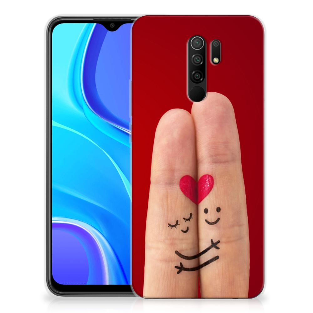 Xiaomi Redmi 9 Silicone Back Cover Liefde - Origineel Romantisch Cadeau B2C Telecom
