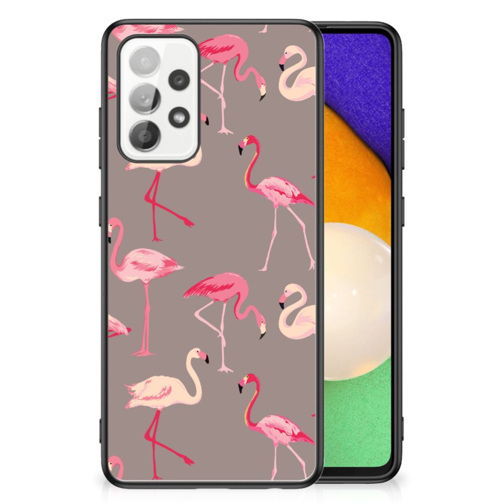 Samsung Galaxy A52 | A52s (5G/4G) Dierenprint Telefoonhoesje Flamingo