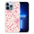 Apple iPhone 13 Pro TPU Case Pink Flowers met een prachtig roze bloemenpatroon 🌸.