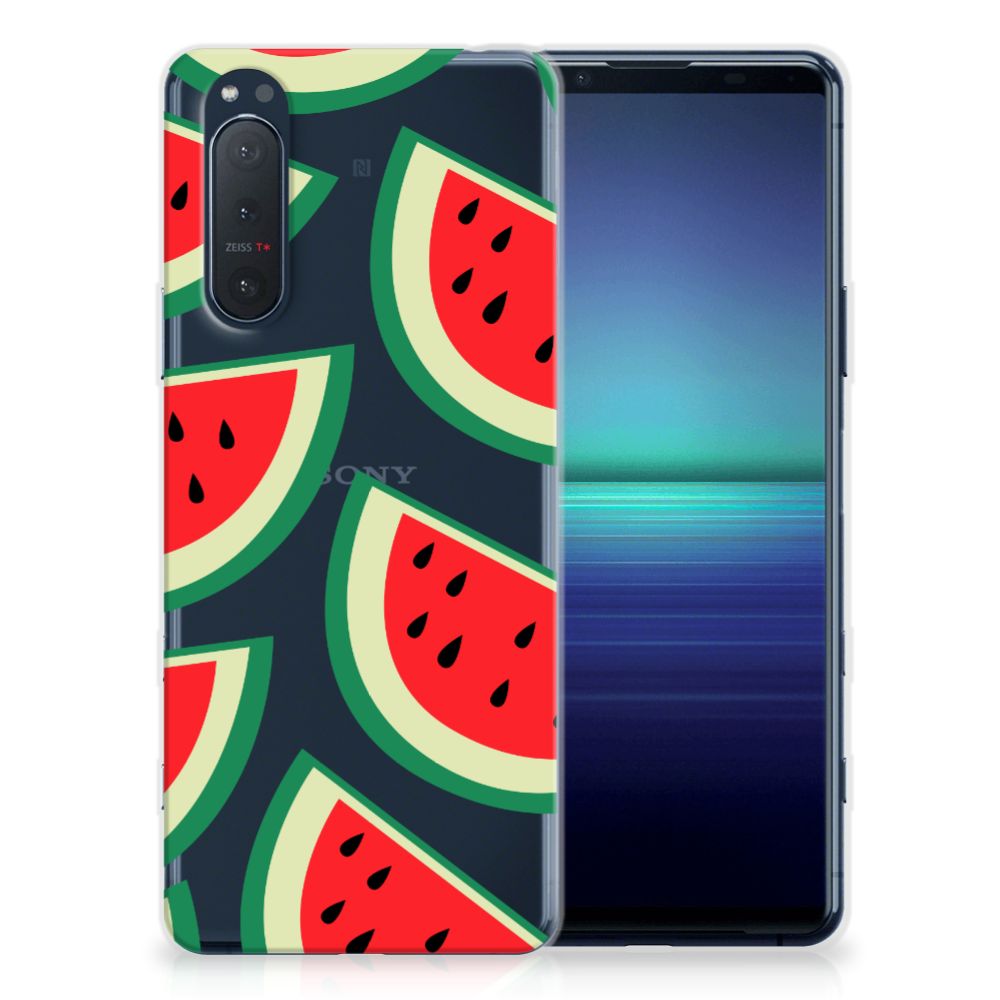 Sony Xperia 5II Siliconen Case Watermelons