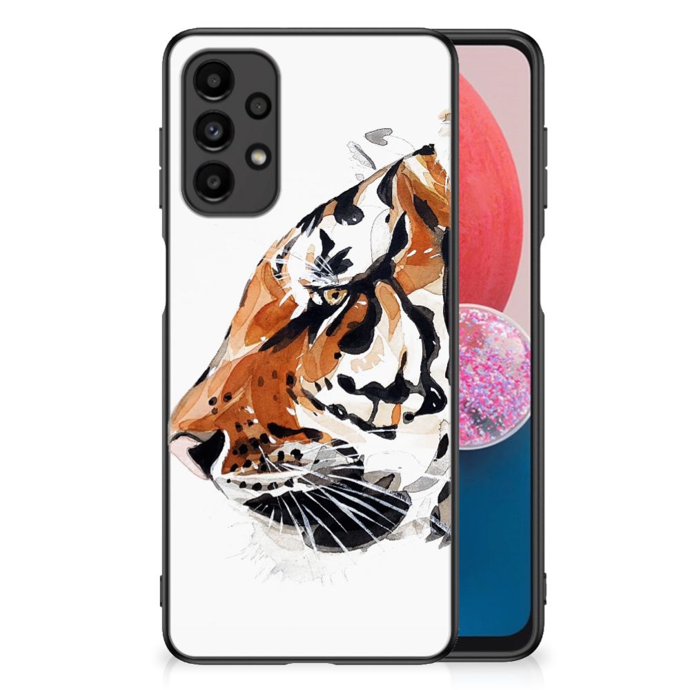 Kleurrijke Telefoonhoesje Samsung Galaxy A13 4G Watercolor Tiger B2C Telecom