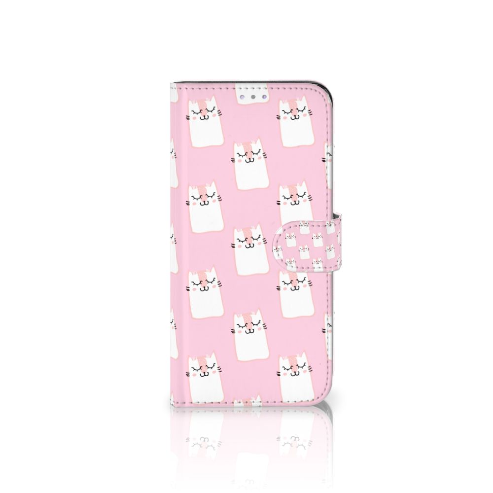 Samsung Galaxy A31 Telefoonhoesje met Pasjes Sleeping Cats