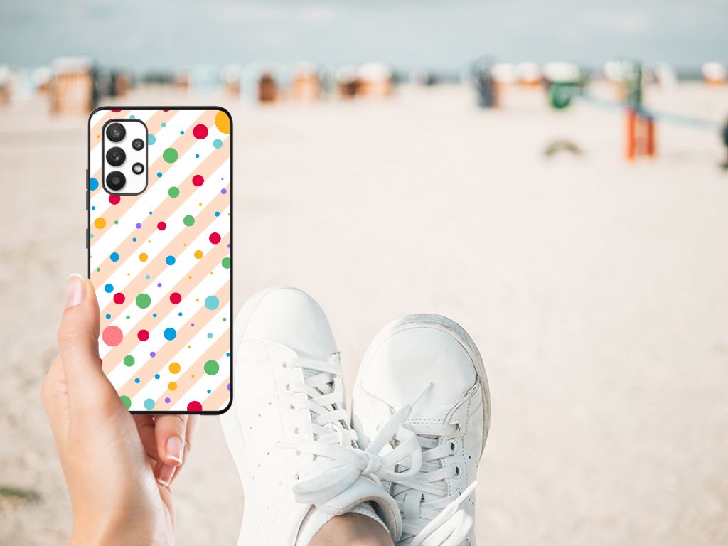 Samsung Galaxy A32 4G | A32 5G Enterprise Editie Back Case Dots B2C Telecom