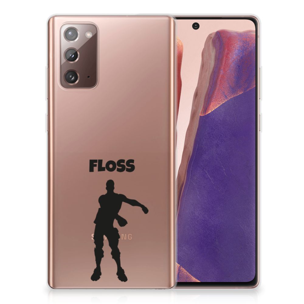 Samsung Note 20 Telefoonhoesje met Naam Floss B2C Telecom