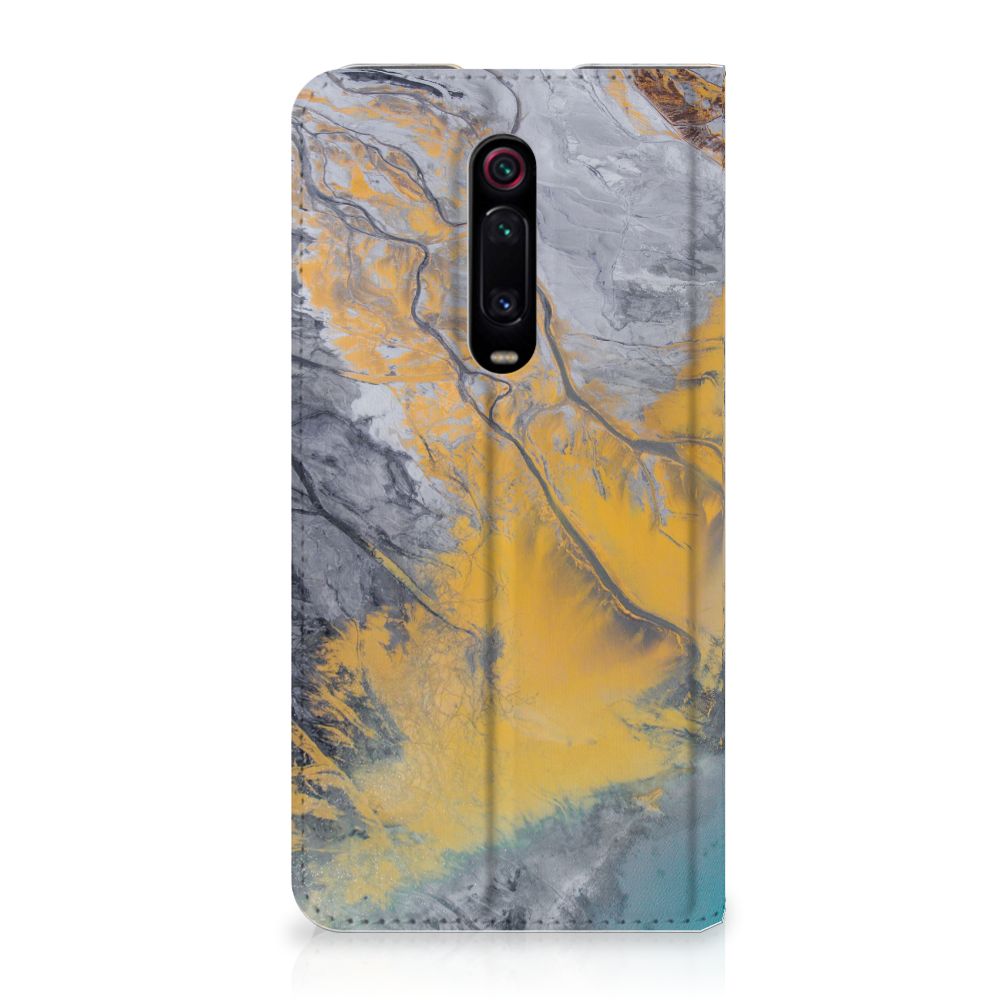 Xiaomi Redmi K20 Pro Standcase Marble Blue Gold - B2C Telecom