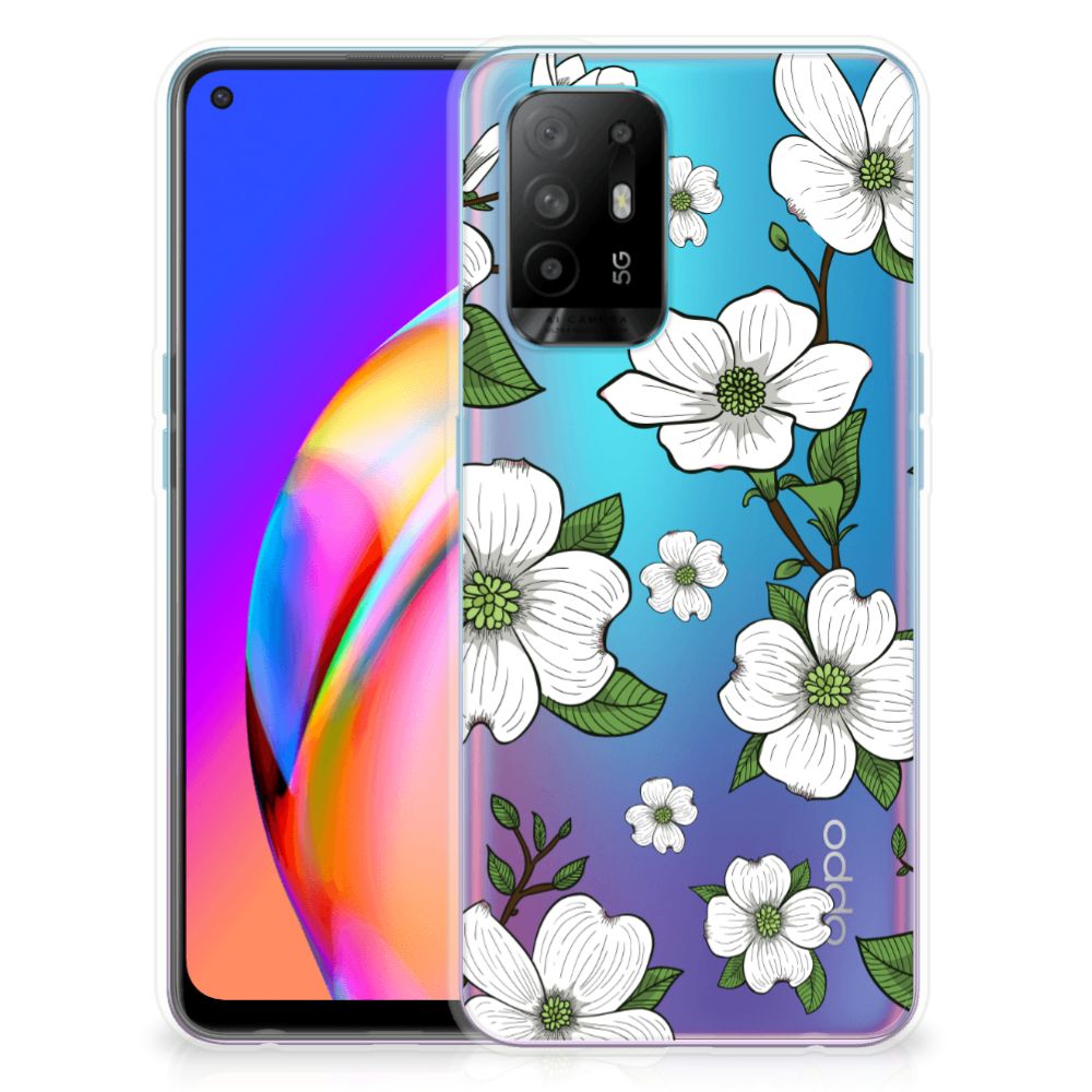 OPPO A94 5G | Reno5 Z TPU Case Dogwood Flowers