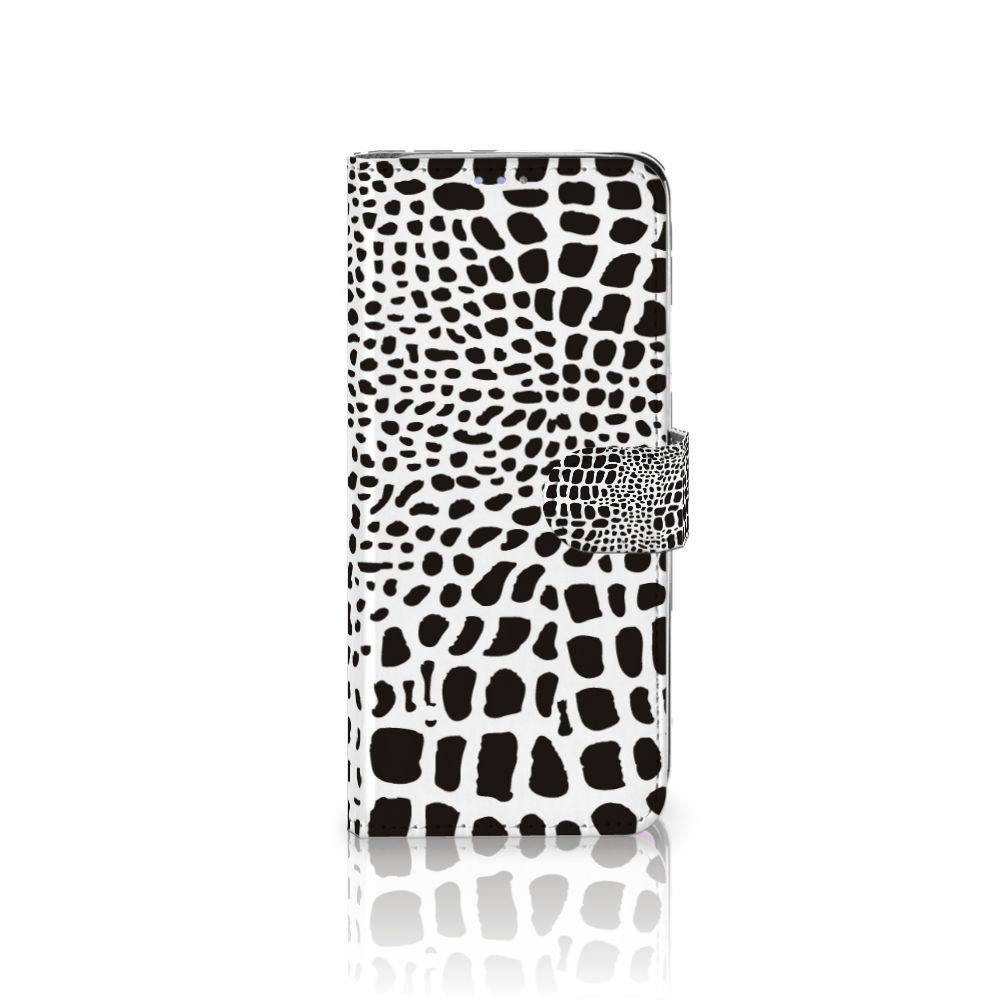 Samsung S10 Lite Telefoonhoesje met Pasjes Slangenprint
