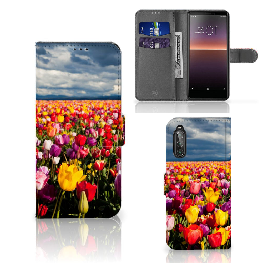 Sony Xperia 10 II Hoesje Tulpen