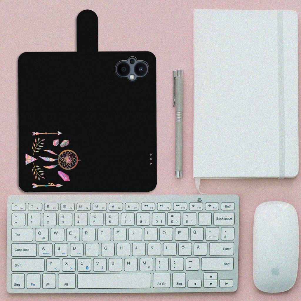 OPPO Reno 8 Lite | OnePlus Nord N20 Leuk Hoesje Boho Dreamcatcher