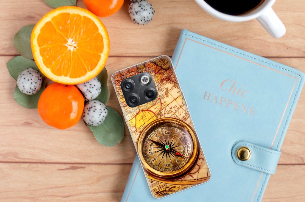 OnePlus 10T Siliconen Back Cover Kompas B2C Telecom