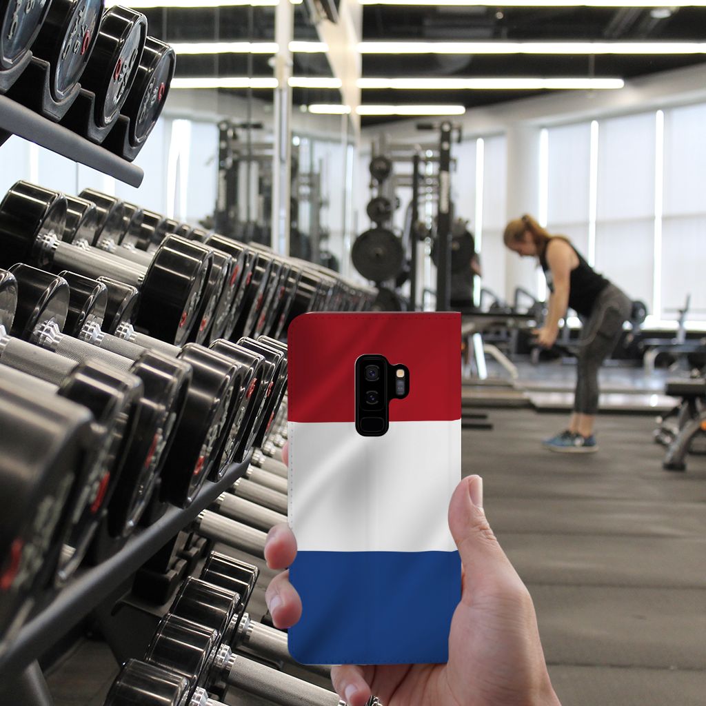 Samsung Galaxy S9 Plus Standcase Nederlandse Vlag - B2C Telecom