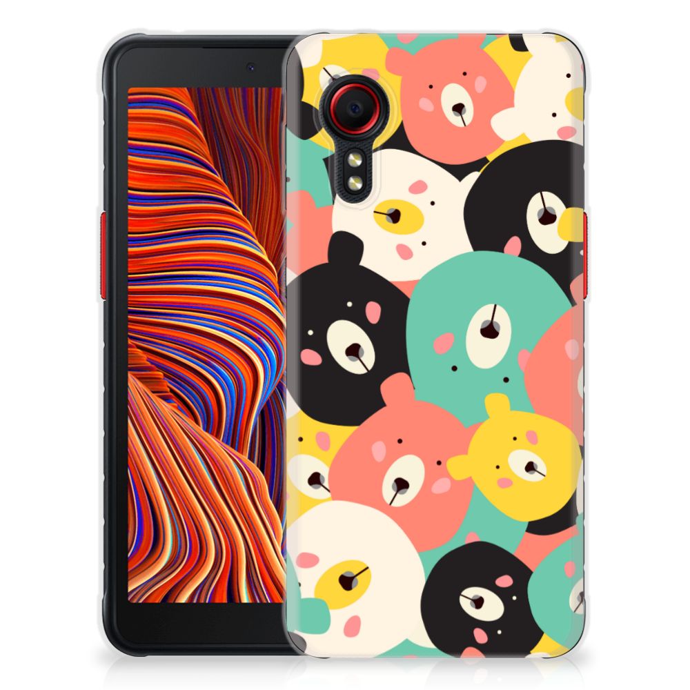 Samsung Galaxy Xcover 5 Telefoonhoesje met Naam Bears B2C Telecom