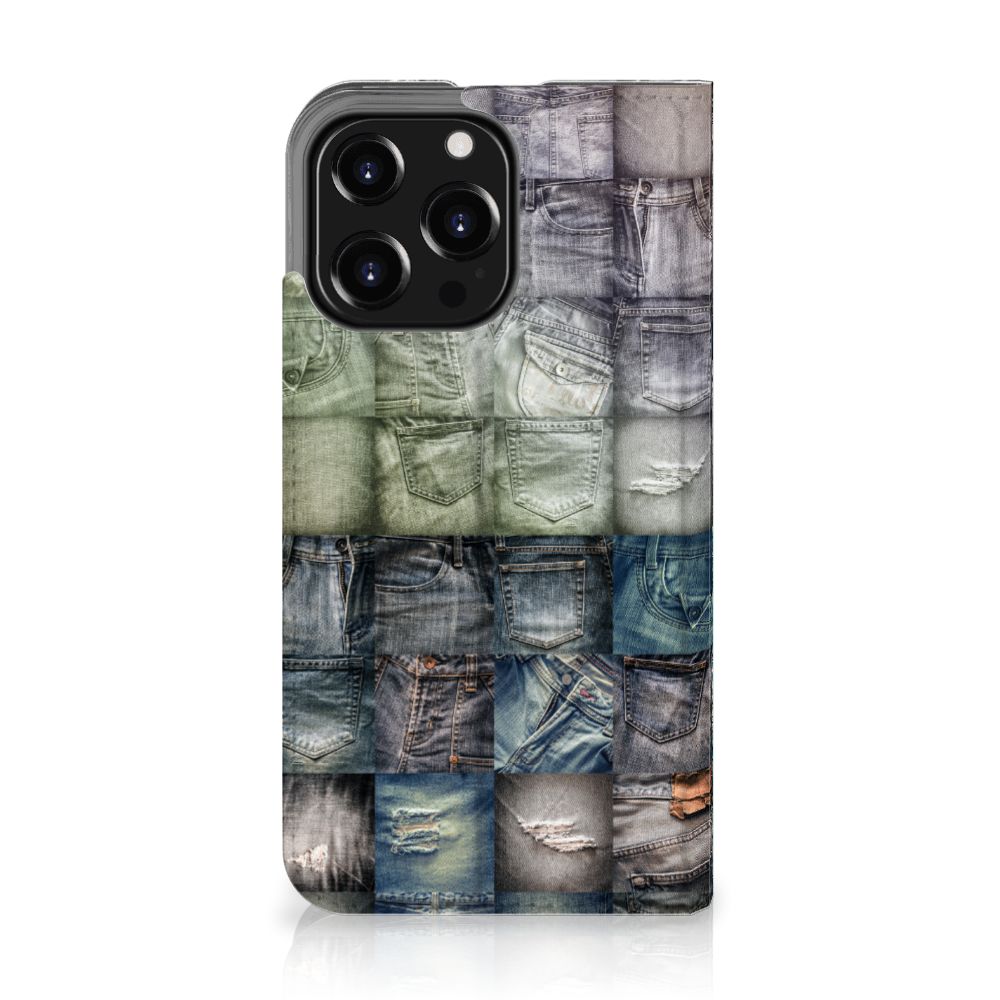 Hippe Standcase iPhone 13 Pro Spijkerbroeken - B2C Telecom